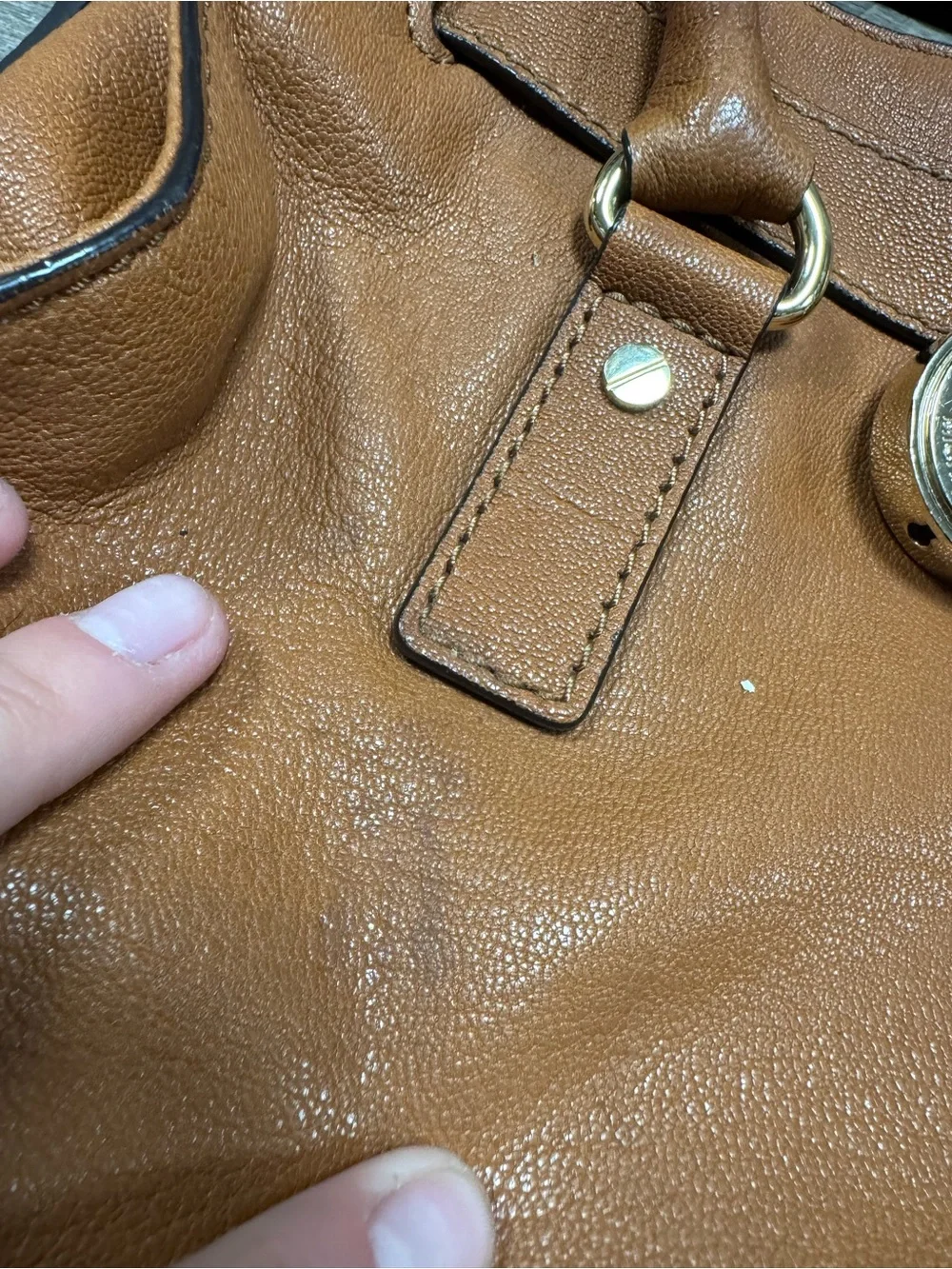 Michael Kors Hamilton Satchel Bag Purse